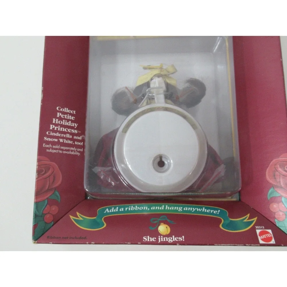 Mattel Disney Holiday Doll Beauty And The Beast‎ Belle Petite Princess Ornament